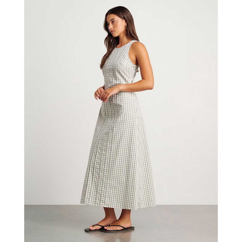 JAG Poppy Gingham Maxi Dress image number 3